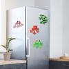 3D Printed Magnetic Frog Toy Movable Joints Frog Fridge Magnet Articulated Poseable Frog Model