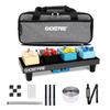 GHOSTFIRE Guitar Effects Pedal Aluminum Velcro with Carrying S Series Ultra-Lightweight Board, Alloy, Closure, Bag, SPL-01