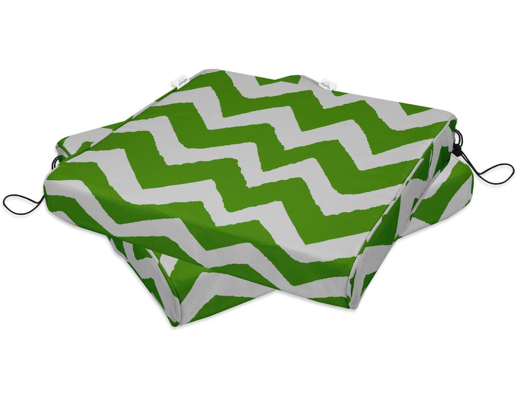 Vargottam Perfect Outdoor Indoor Square Corner Seat Cushions Water-Resistant Lounge Chair 18.5" X 16" Home Office Patio Furniture