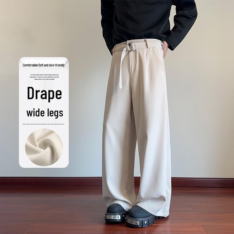 Мужские свободные повседневные брюки VUUG с широкими штанинами 5XL