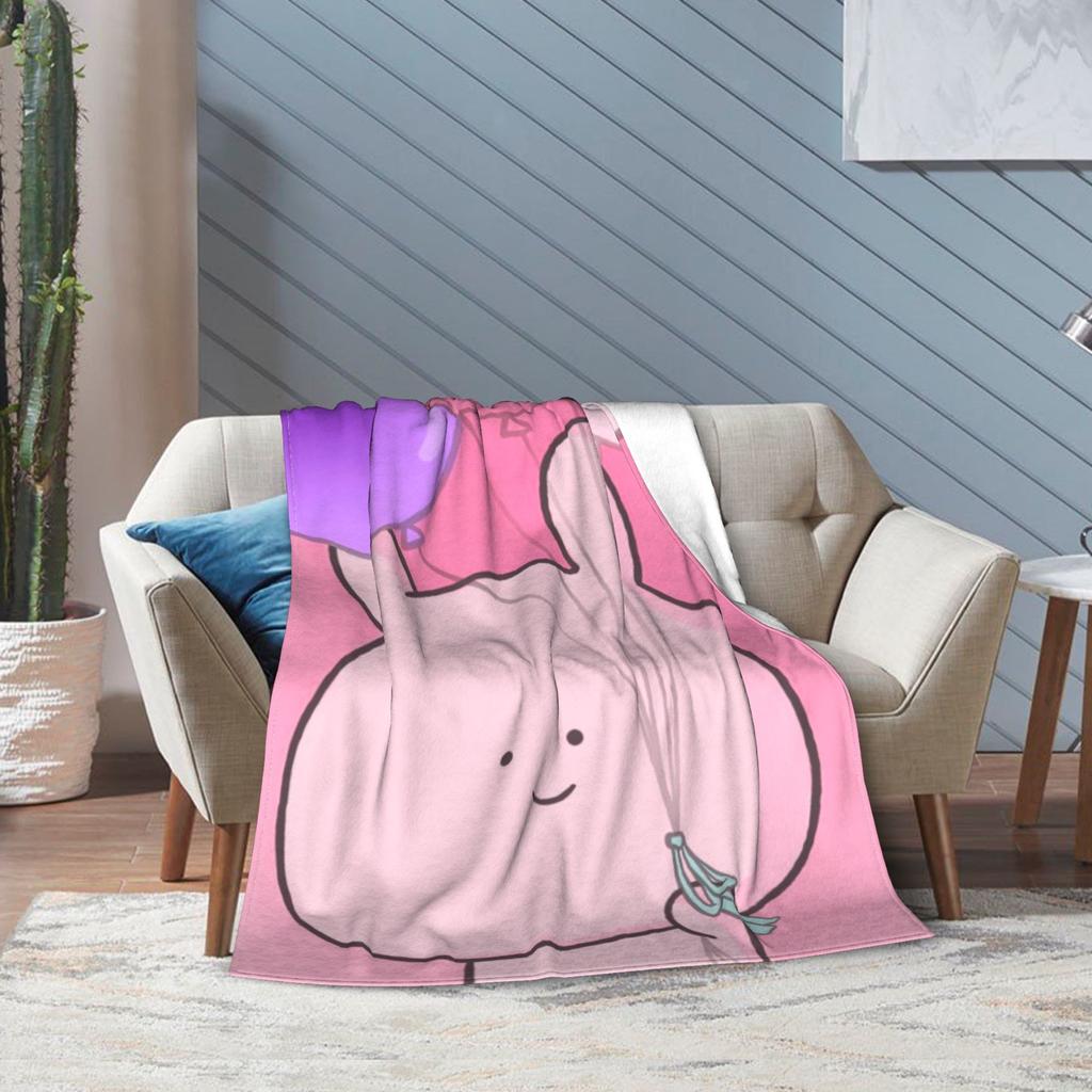 Asamimichan and Anemimi Blanket Ultra Soft Throw Blankets for Sofa 50x60 Inch Multiple Sizes Plush Thin Quilt