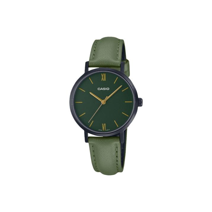 CASIO Women s Standard Series Green Watch LTP-VT02BL-3A LTP-VT02BL-3A Green Dial