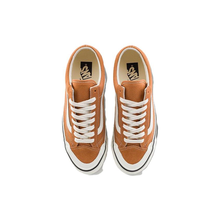 Vans Old Skool Reissue 136 Durable Breathable Low-Top Skate Shoes Unisex Sneakers Orange VN000MT6BKQ