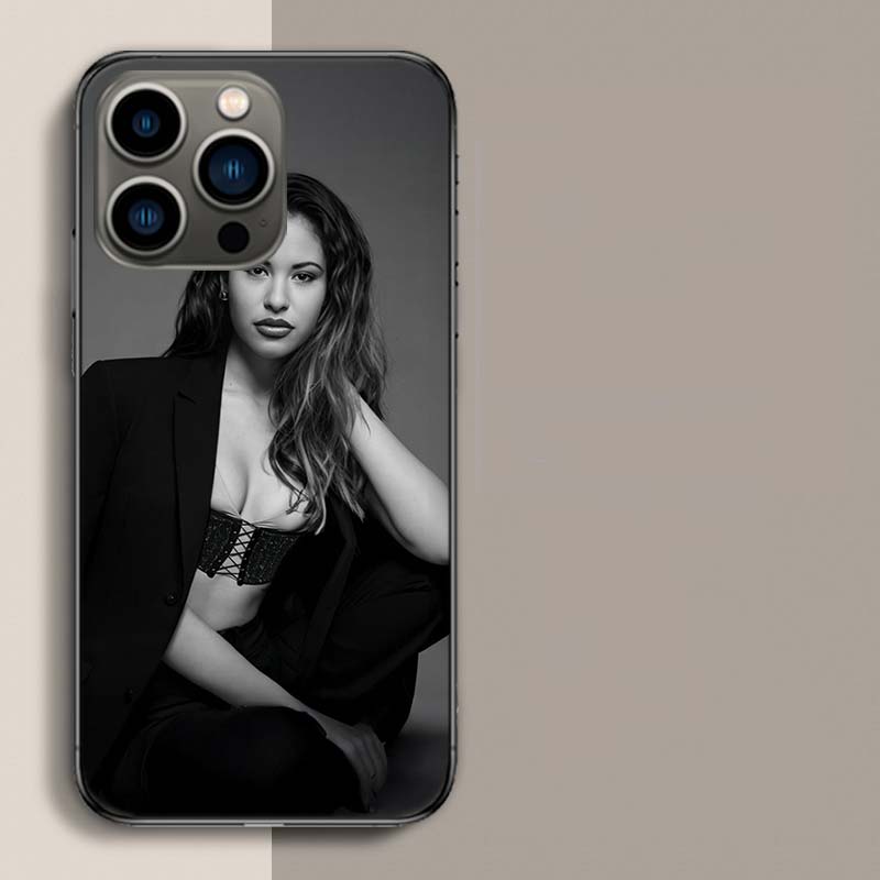 

Чехол для телефона S-Selena Quintanilla для iPhone 17 Air 15 Pro 14 Plus 16 Pro Max 17E 16E 12 13 Mini 11 Чехол Милые Fundas iPhone 16
