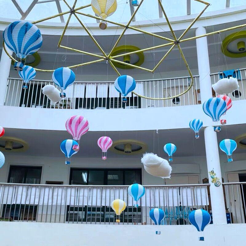 Handmade Hot Air Balloon Paper Lantern for Weddings, Birthdays, and Party Decorations