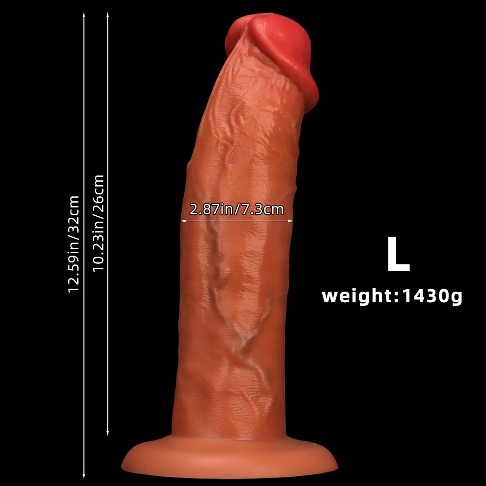 3 Size Liquid Silicone Dildo Simulated Penis Butt Plug Fisting Sex Toy Strap On Cock Big Dick Realistic Cock