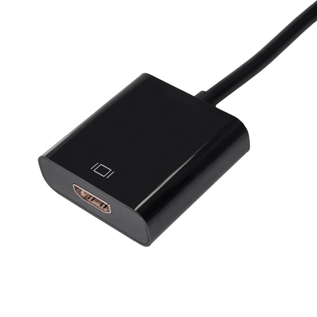 Konwerter HDMI DisplayPort Akyga AK-AD-11 Adapter 4K żeńsko - męski kabel 15cm