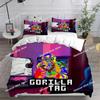 Fashion 3D Gorilla Tag Bedding Set Printed single Comforter Quilt Bed Cover Duvet Cover Pillow Case 3 Pieces Set Kids Adult Size