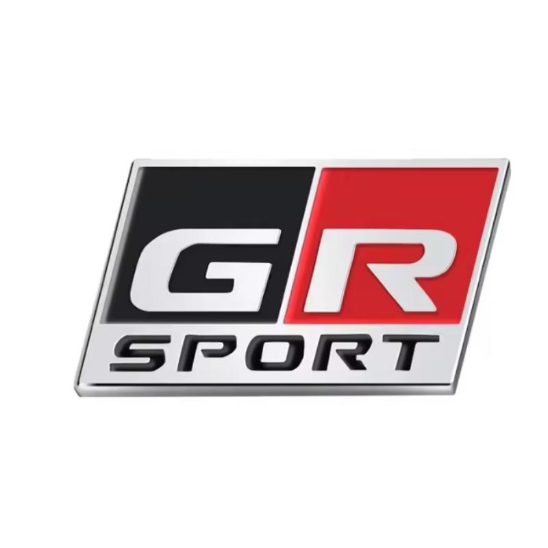 

1 шт. Автомобільна решітка переднього капота Значок Наклейка на крило для HV YARiS RZ RC RS Prius Alphard Avensis Prius Verso Crown Yaris GR SPORT Badge Sticker срібний