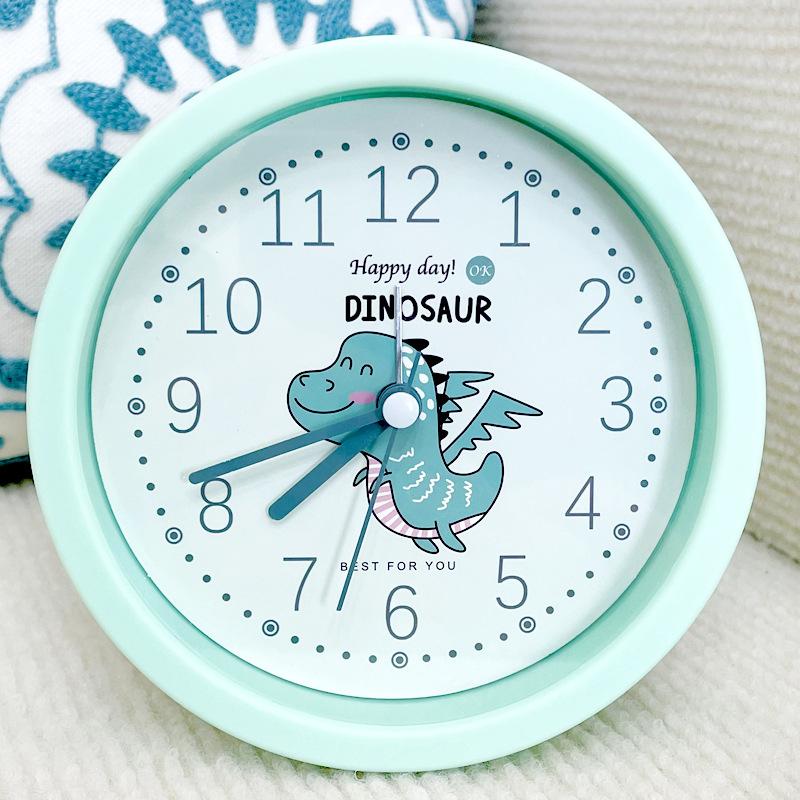 

Круглый мультяшный будильник, светящийся, цветной, модный, изысканный, студенческий и детский будильник