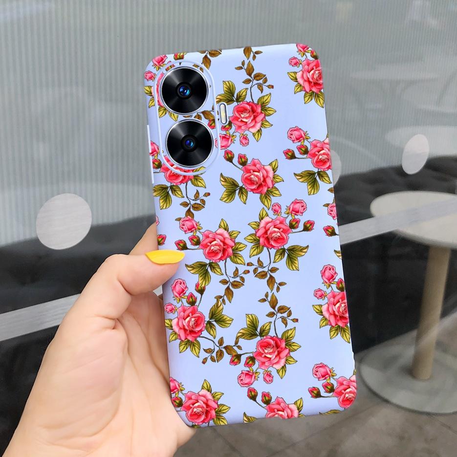 For Realme C55 Case 2023 New Fashion Cartoon Cover Soft Silicone Shockproof Phone Case For Realme C55 C 55 RealmeC55 Bags Bumper