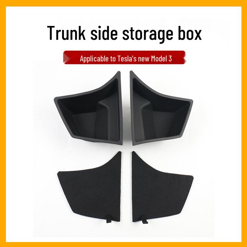 Tesla Model 3 Highland Kofferraum Seitenaufbewahrungsbox
