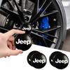 Car Tyre Wheel Center Hubcap Badge Protect Sticker Decal For TRAILHAWK COMMANDER LIBERTY Wrangler Lanyard Car Accessories