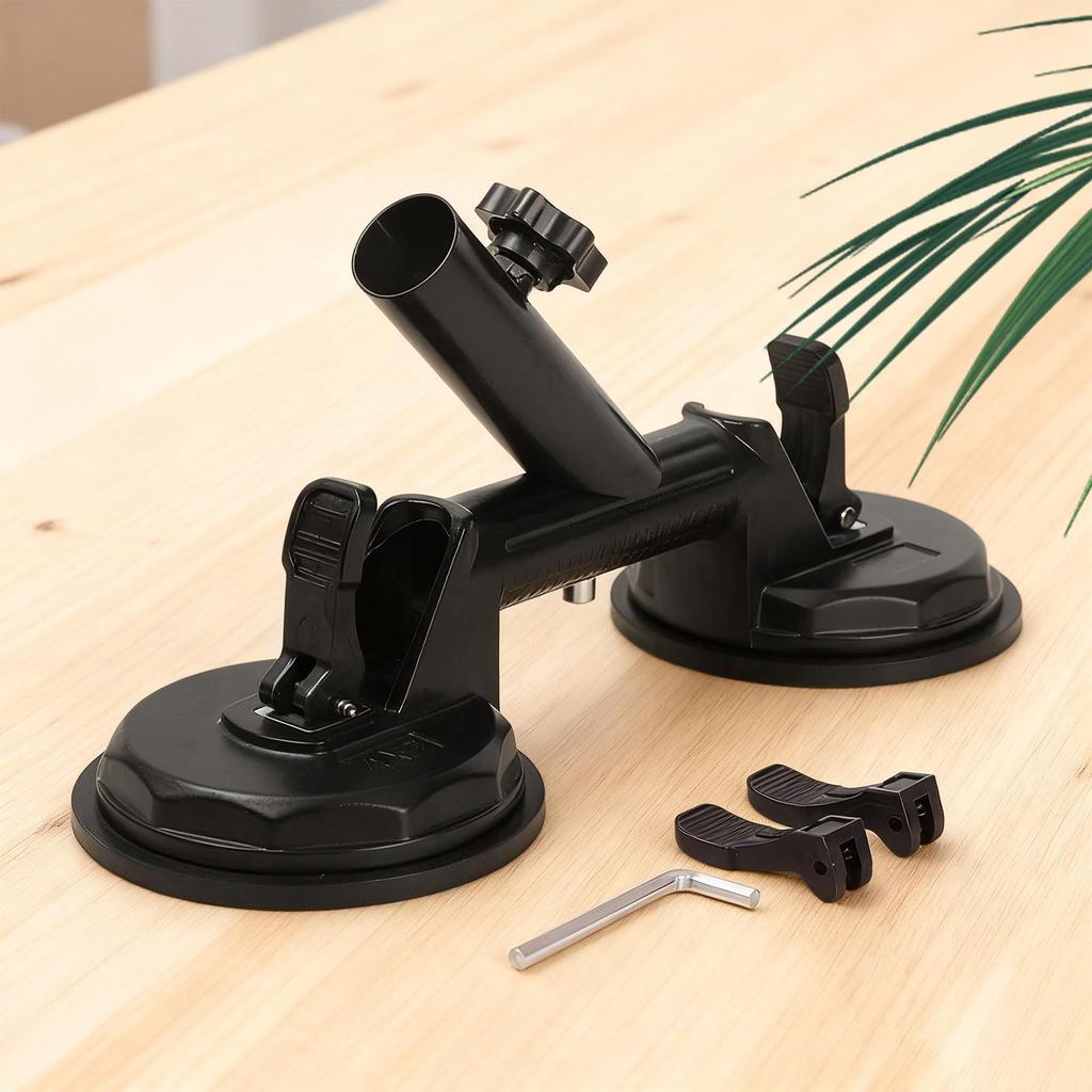 Suction Cup Flagpole Holder Portable Quick Installation Flagpole Holder For Sedan Truck Boat