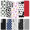 Polka Dots Art Phone Case For Samsung Galaxy S26 Ultra S23 S24 S25 Edge S20 FE S21 S22 Plus Soft Print Shell Cover Fundas Galaxy