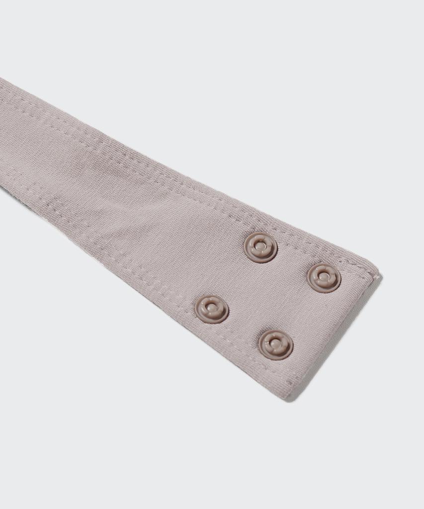 Musinsa Standard Woman Square Neck Long Sleeve Bodysuit [Ash Beige]