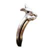 Adorable Rabbit Shaped Ring With Sparkling Cubic Zirconia Stones For Women Girls Cute Stackable Jewelry Gift Idea