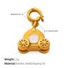 Fashion summer seaside wind DIY castle mushroom multi-element bikini buckle pendant cute enamel accessories