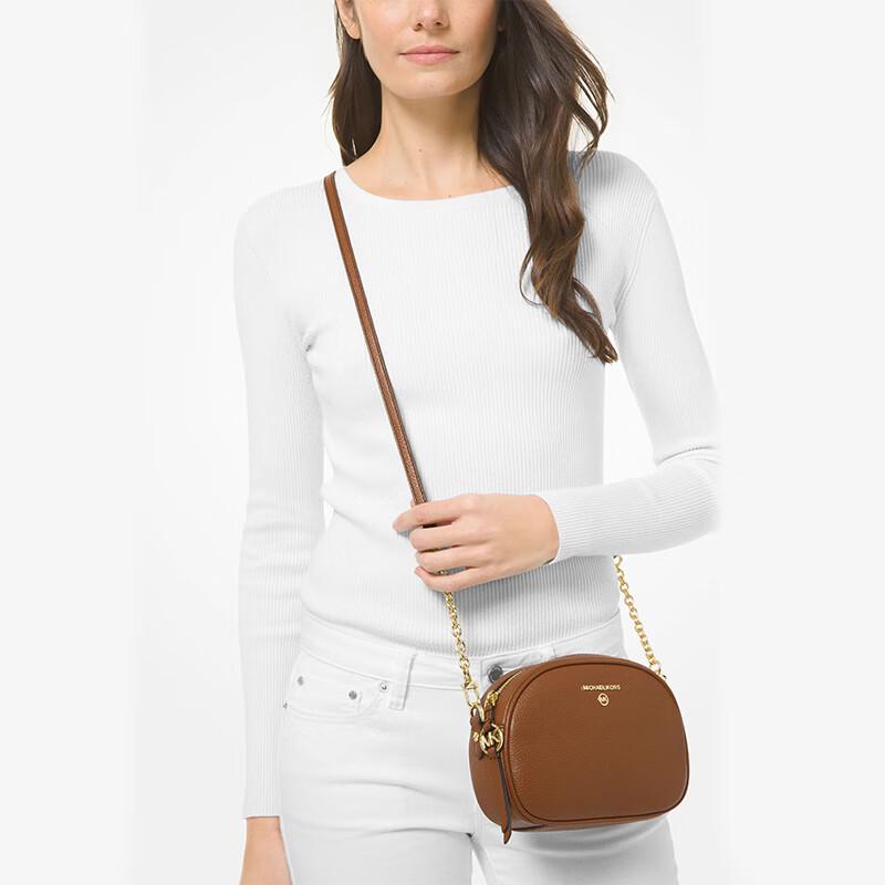 MICHAEL KORS JET SET CHARM Small Round Crossbody Bag Small