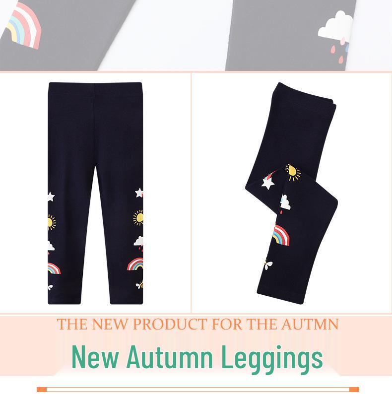 2026 Spring Girls' New Arrival Leggings - Long Pants for Spring Outerwear