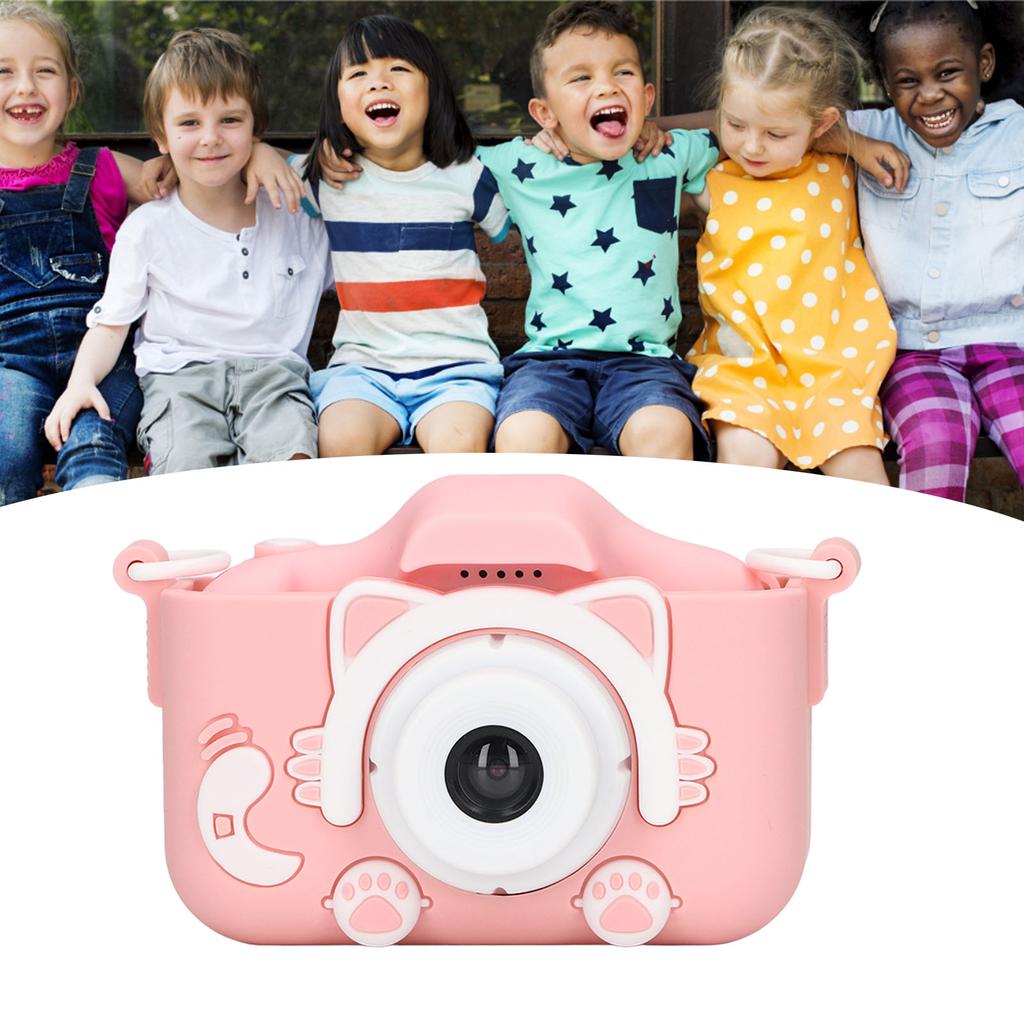 Video Toddler Camera Silicone   Kids Camera Toy With Carry Rope for Children
