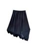 2025 Plus Size High Waist A-line Swing Skirt for Women - Slimming Mid-length Umbrella Design in Sizes 200/300 Jin