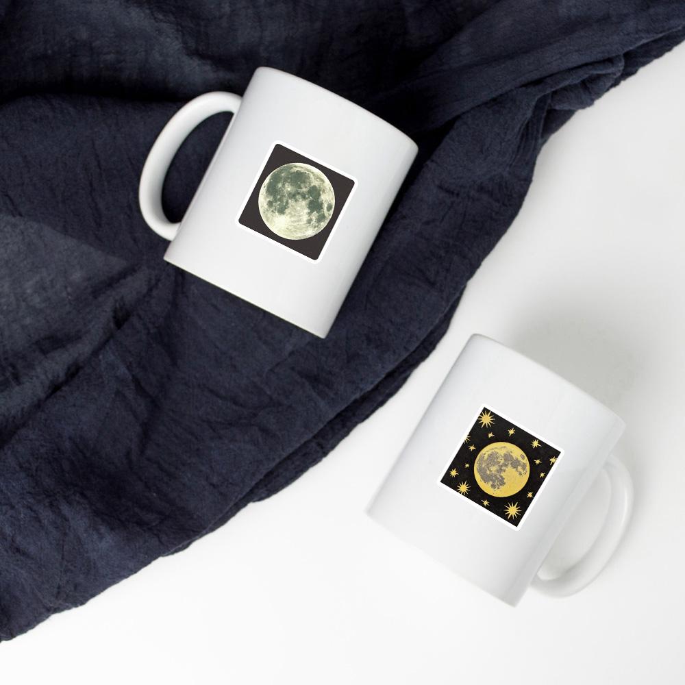 50PCS Space Travel Planner Stickers Fashion Classic Nostalgia Coffee Skateboard Graffiti Waterproof Guitar Cartoon Sticker