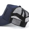 AVIREX Standard Military Mesh Available In 2 XL and LL Navy US Military Men's Cap, Sizes (Free Size, Patch)