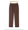 Women's Winter Plus Velvet Thickened Cotton Pants for Elderly: Warm, Loose Straight-Leg Fit for Grandma
