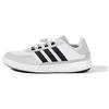 Roamboat Comfortable Versatile PU Fabric Synthetic Leather Durable Breathable Low-Top Running Shoes Unisex Sneakers White Black JP6630