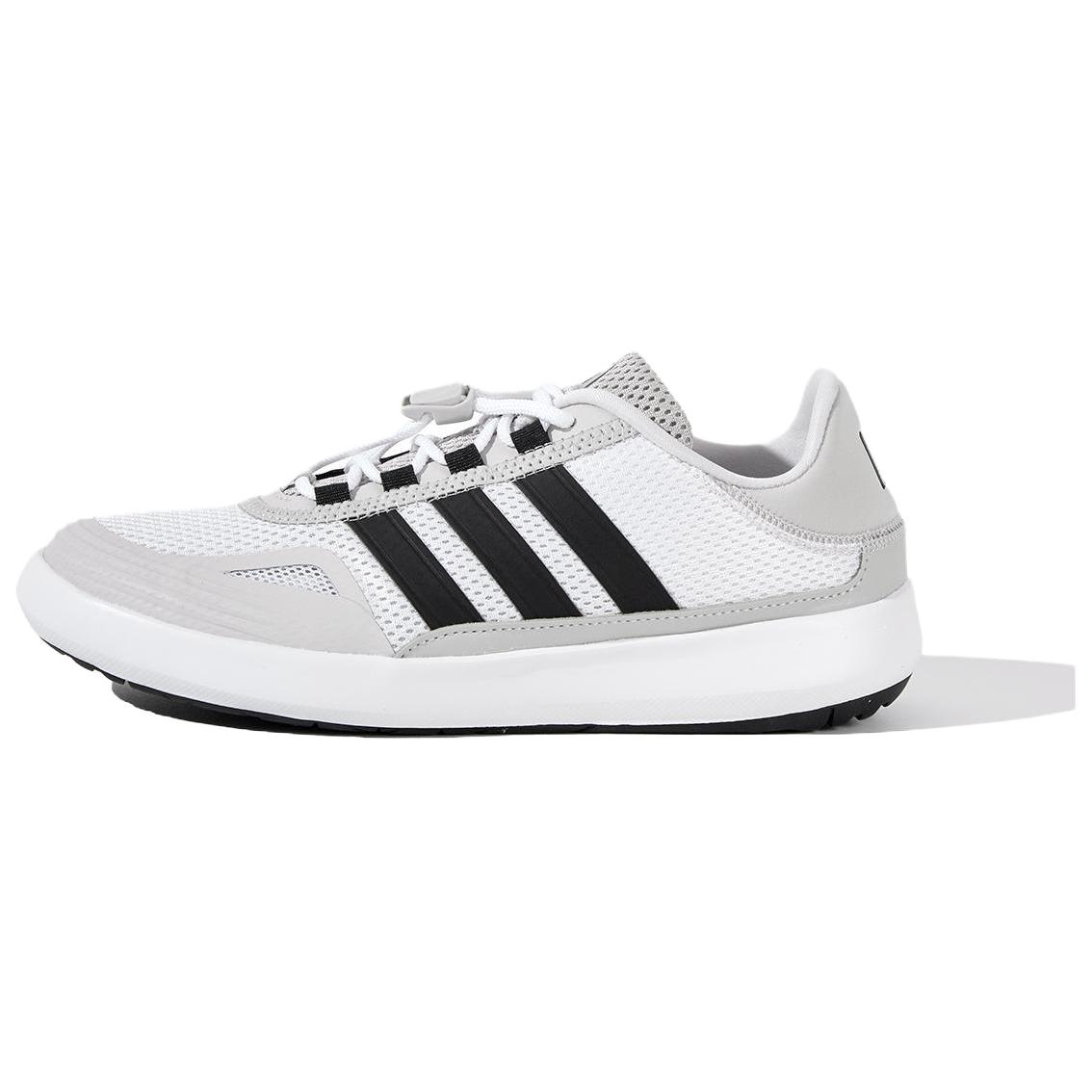 

Adidas Roamboat Удобные Универсальные Кроссовки из Синтетической Кожи из ПУ Ткани, Прочные, Дышащие, Низкие, для Бега, Унисекс, Белые, Черные, JP6630 37⅓