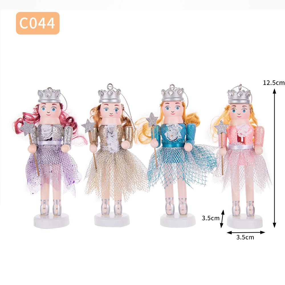 Ballet Fairy Nutcracker Ornament Set