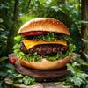 Hamburger Metal Sign Wall Art For Bar Kitchen Coffee Shop Home Office Decor