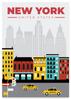 Poster New York New York Illustration