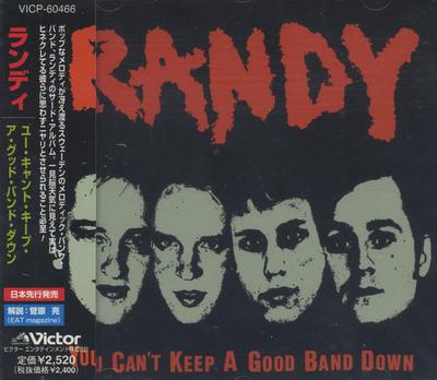 CD RANDY - Nie powstrzymasz dobrego zespołu VICP60466 Victor 1998 Japonia Rock Używany