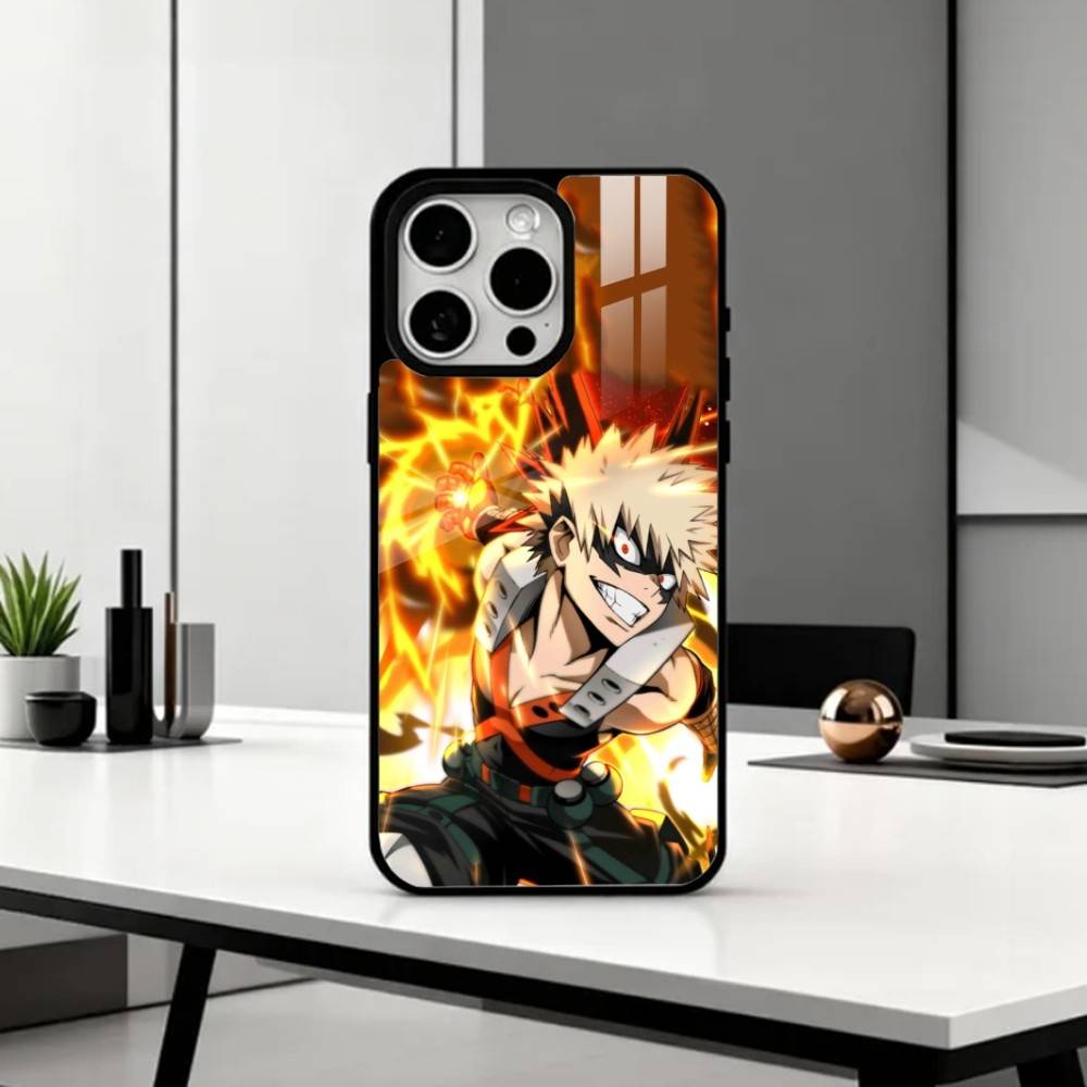 

B-Bakugo My Hero Academia Phone Case For iPhone17,16,15,14,13,12,11 Plus,Pro Max Magnetic For Magsafe Wireless Charging iPhone13
