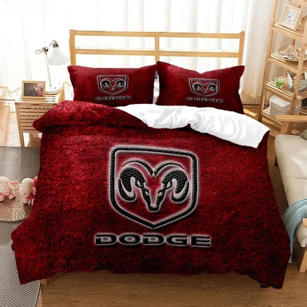 

Модний D-Dodge-Ram-Car Всесезонний підковдра Комплекти постільної білизни М яка наволочка та наволочки Односпальний_Двоспальний_Queen_King US Queen(228*228cm)3pcs