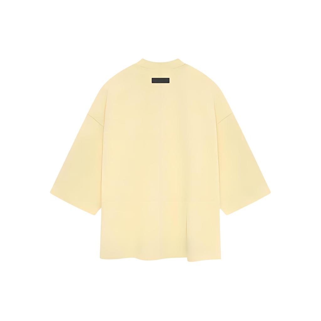 Fear of God Essentials Football Tee Garden Yellow Men Tops 125SP244101F