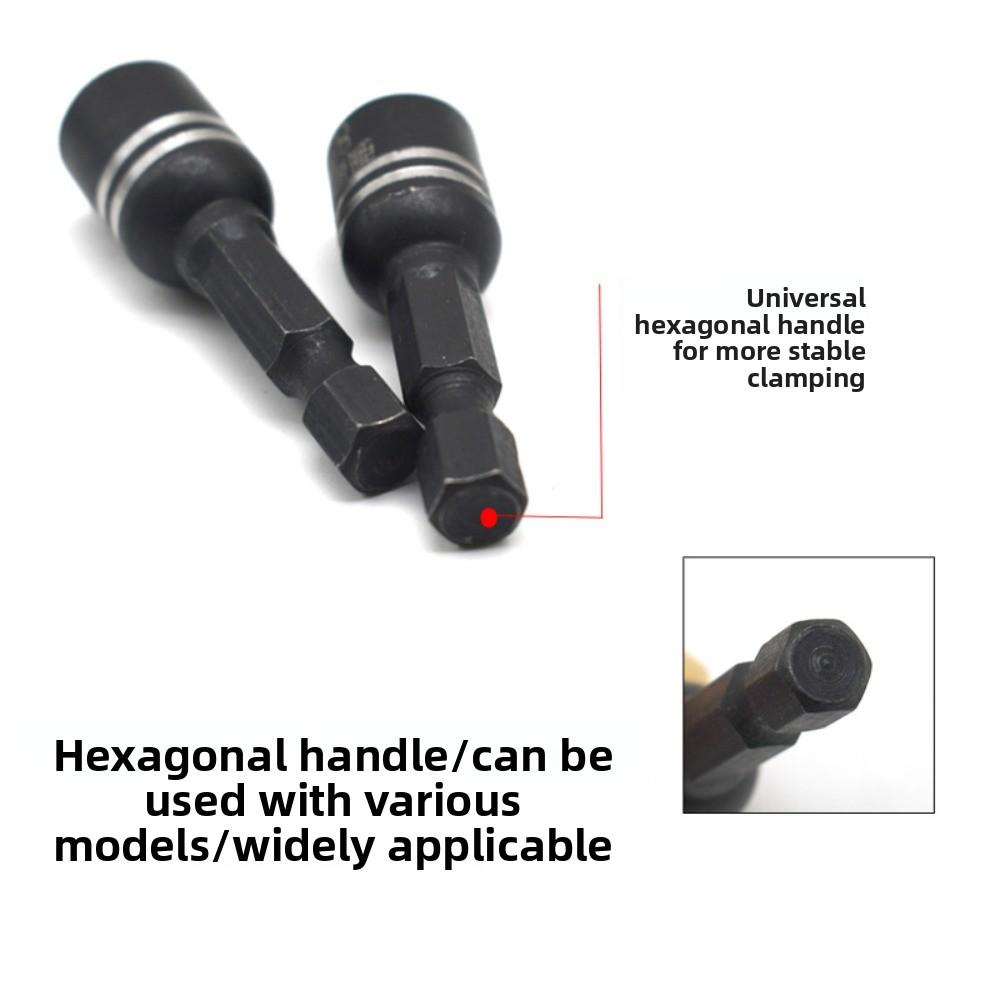 8mm Magnetic Nut Screwdriver DIY Hex Shank Driver for Power Drills Drivers Socket Kit