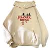 Stranger Things Bedruckter Pullover-Hoodie mit Fleece-Hoodie 6627