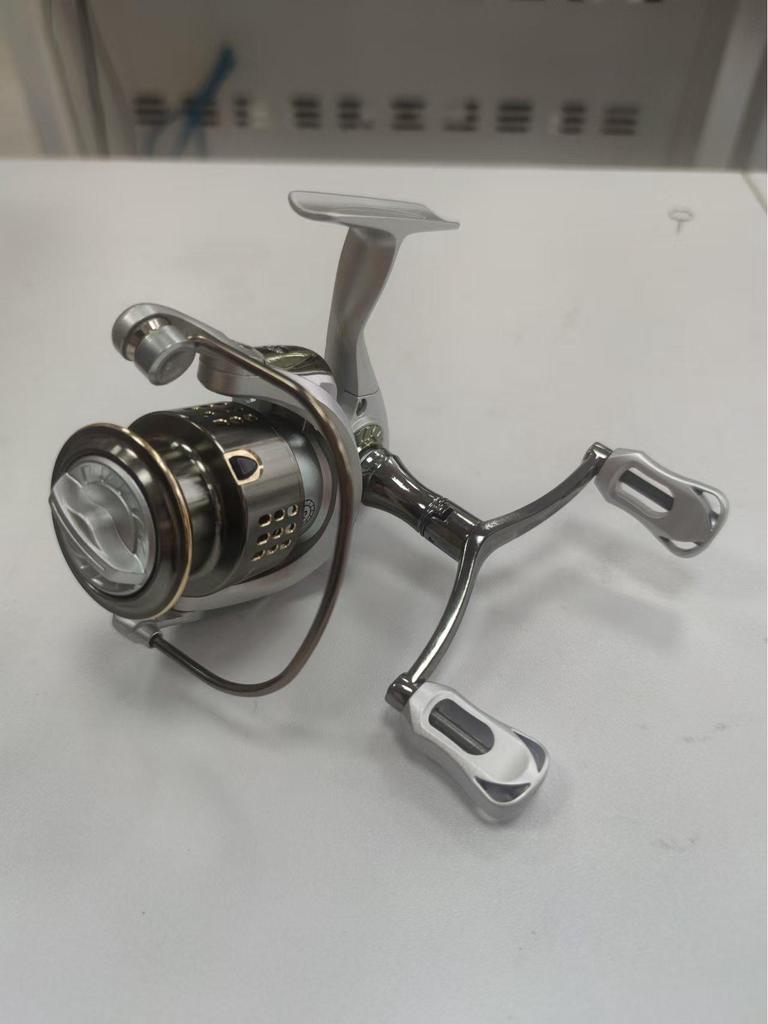 Manufacturer's New Anti-Explosion Long-Distance Casting Fishing Reel: Black, Gapless, Metal, Spinning