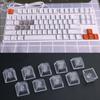 10/20Keys R4 Transparent Keycaps for Game Mechanical Keyboard Switches Blank Keycap Gift for Game Lovers