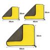 1/10pcs Microfiber Towels Thicken Car Cleaning Towels Soft Drying Cloth Washing Towels Double Layer Clean Rags Car Accessories