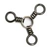 100pcs Swivels Fishing 3 Way Barrel Crossline Swivels Rolling Tackle Fishing
