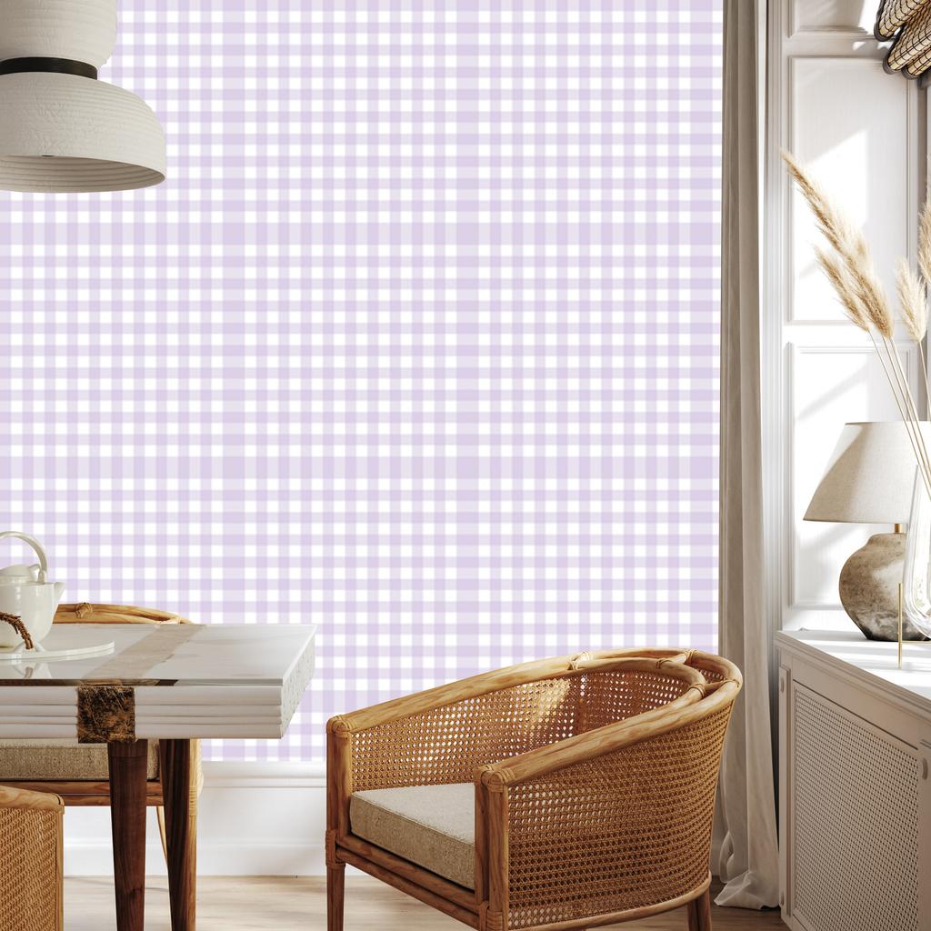 Wallpaper Fabric Pattern White and Light Gray for Living Room and Bedroom 50x1000