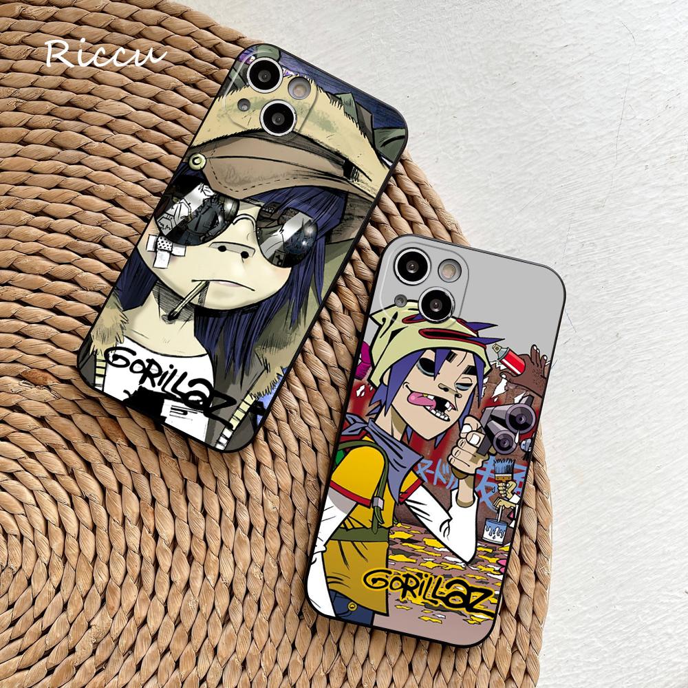 Gorillaz The Now Now Animal Phone Case For IPhone 17 air 17pro 16pro 15pro 14promax 12 Pro 15Plus 13promax Covers Silicone cases