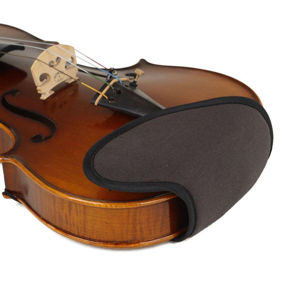 Cotton Violin Shoulder Pad Absorbs Sweat Washable Fiddle Sponge Cushion Violin Parts Reduces Friction