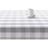 Nappe - BL BELUM - 0120-100 - Anti-taches - 250 x 140 cm - Carreaux Vichy gris