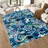 Aboriginal Artwork Floor Mats for Living Room, Bedroom and Room Decoration Are Suitable for Gifts.