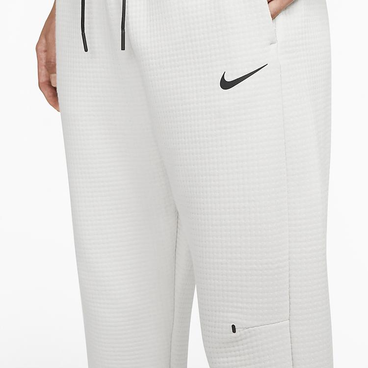 Nike Sportswear Tech Fleece Logo Knit Comfortable Casual Sports Pants Women Pants Light-Bone CZ1858-072